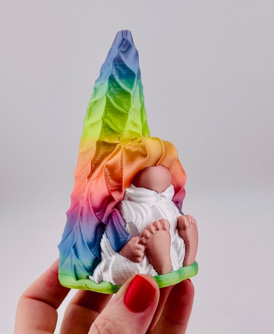Dragon Scale Hat Gnome 3d model