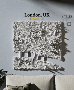 City of London, UK - S, M, L, & XL 3d model