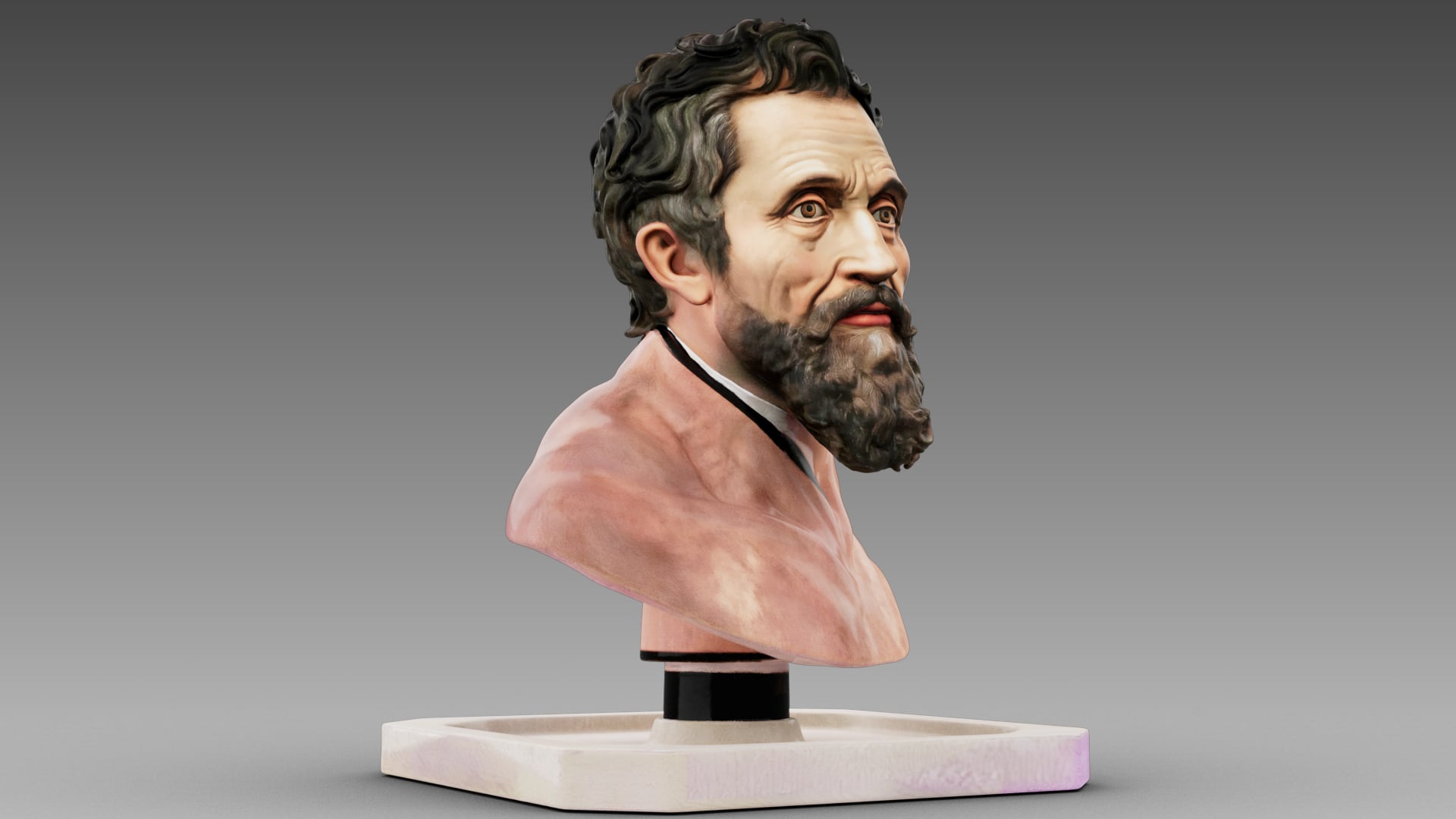 Michelangelo 3d model