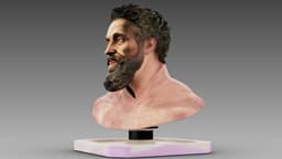 Michelangelo 3d model