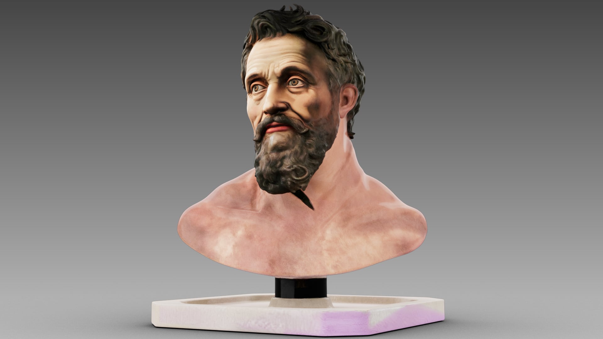 Michelangelo 3d model