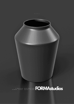 Vase - FORMAstudios V002 3d model