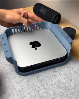 Mac Mini Desk Mount 3d model