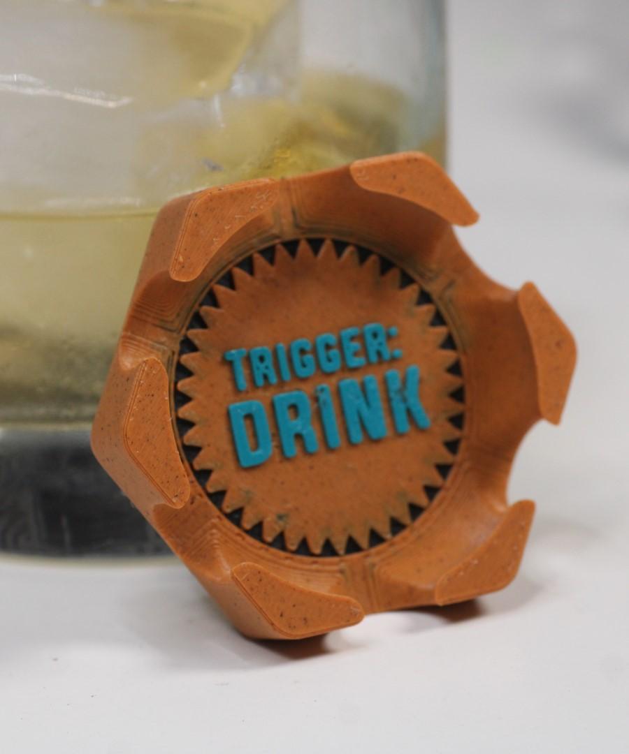 Drinxtraction - Hextraction, except it's a Drinking Game 3d model