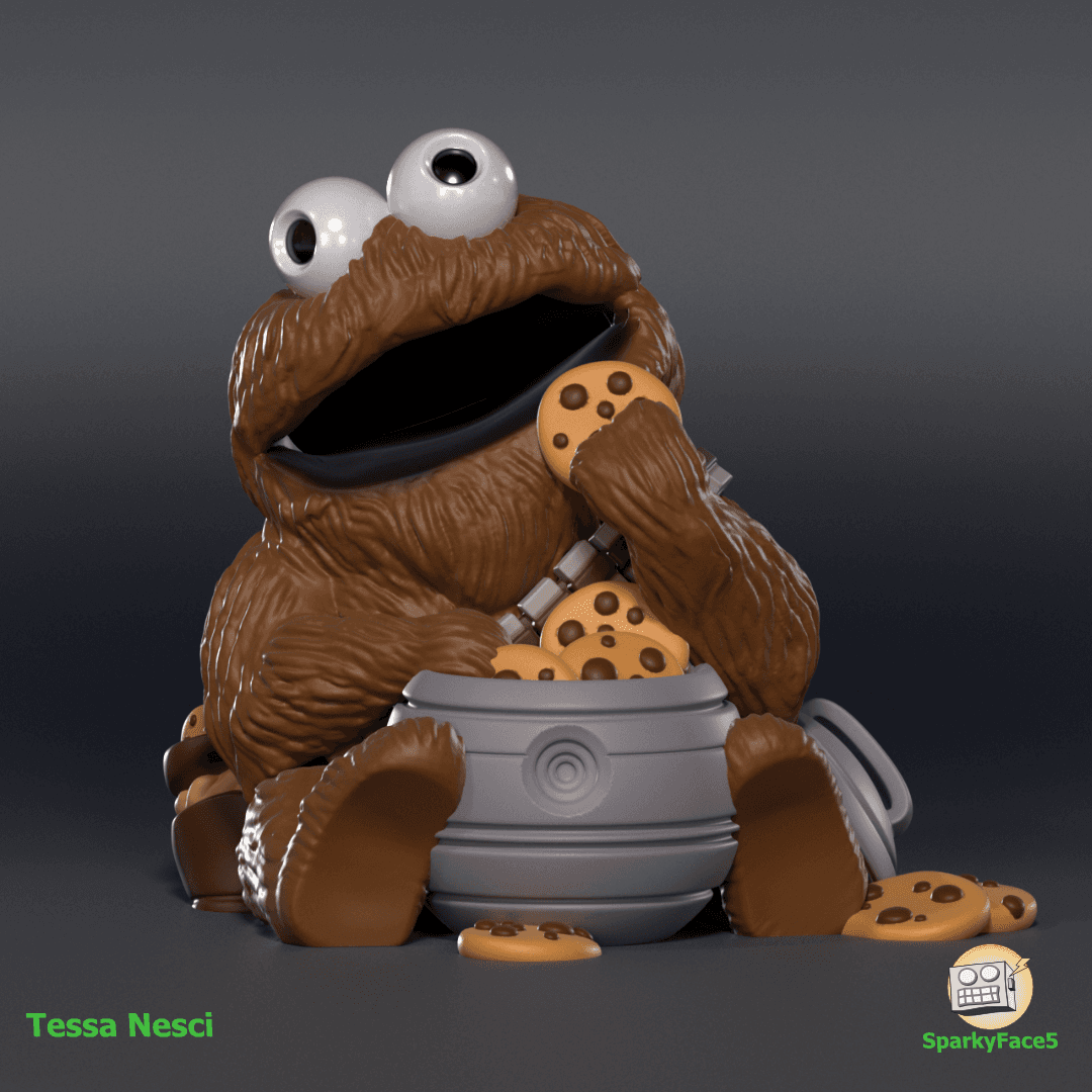 Cookie Wookie 3d model