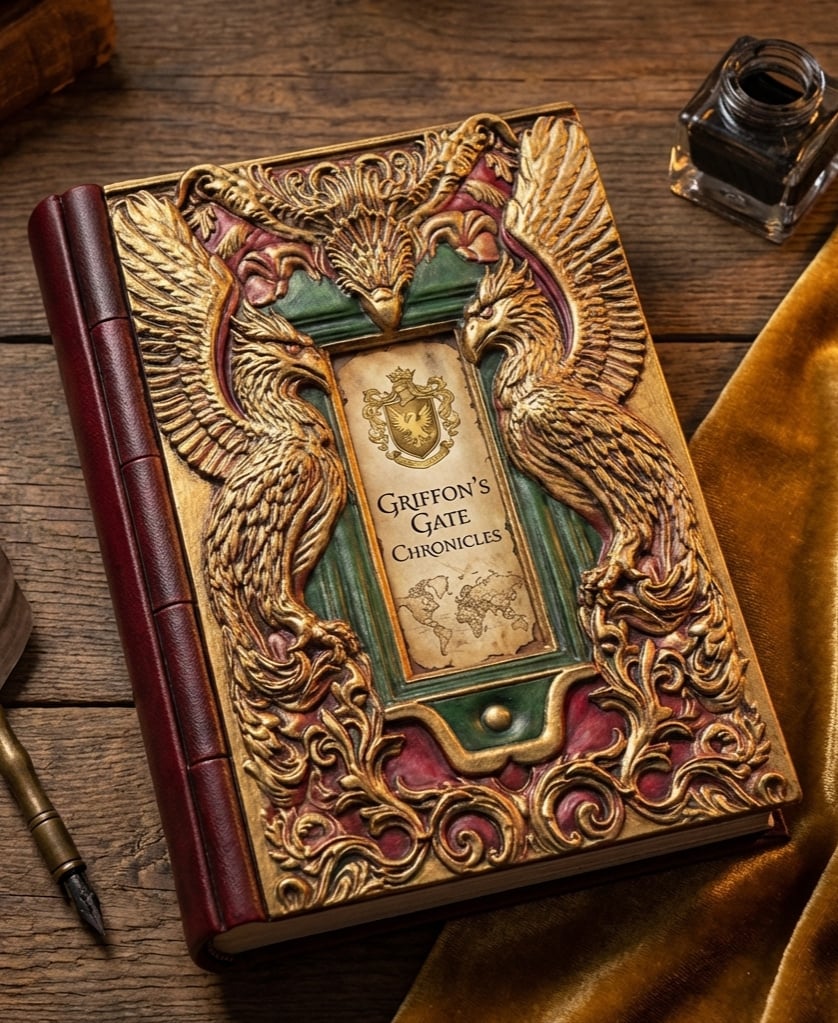 Griffon’s Gate Custom Book Box 3d model