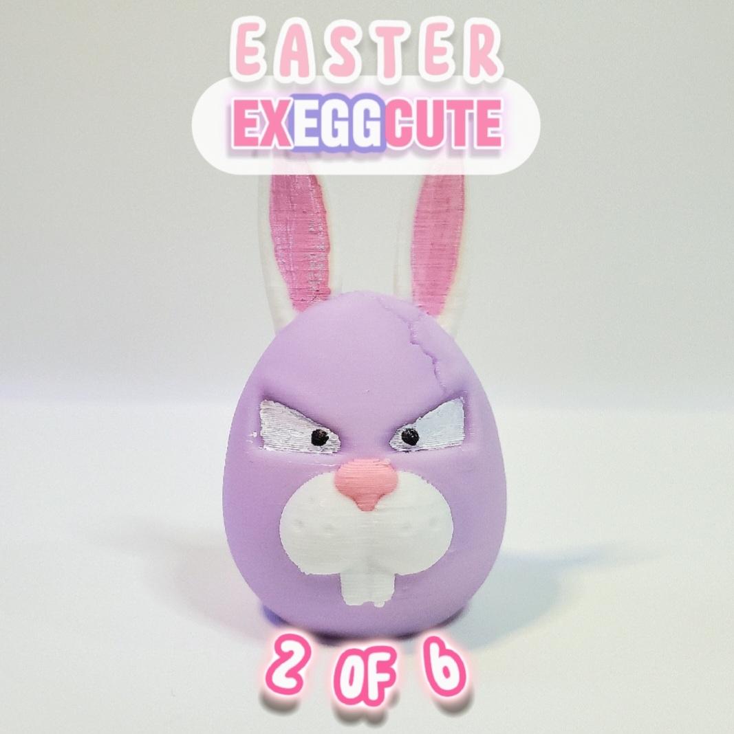 Easter Bunny Exeggcute [2 OF 6] Seasonal Pokemon Fan Art Holiday Decoration Set 3d model