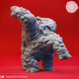 Xorn - Tabletop Miniature (Pre-Supported) 3d model