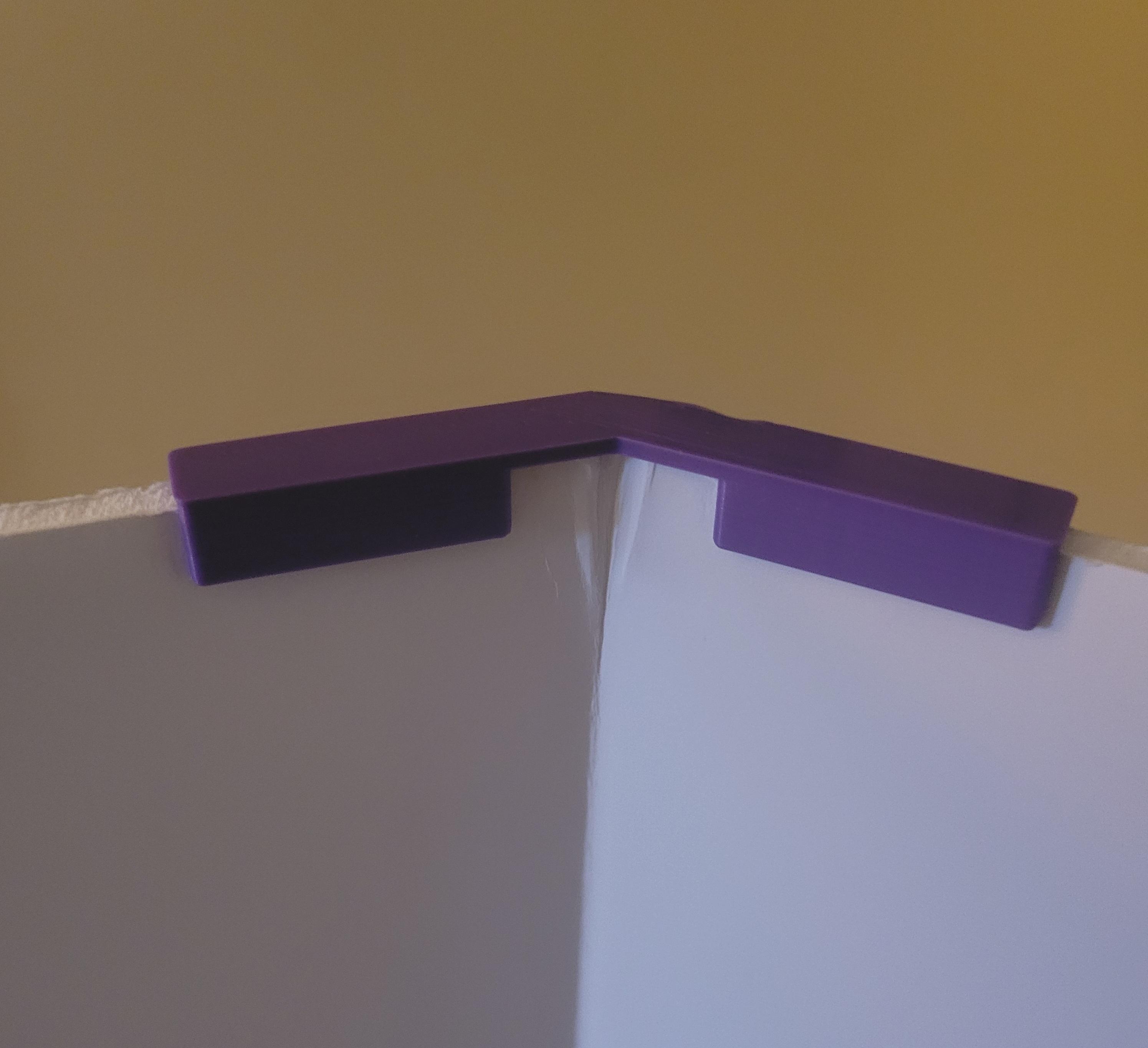 Foam Trifold Postor Board Arm Clip 3d model