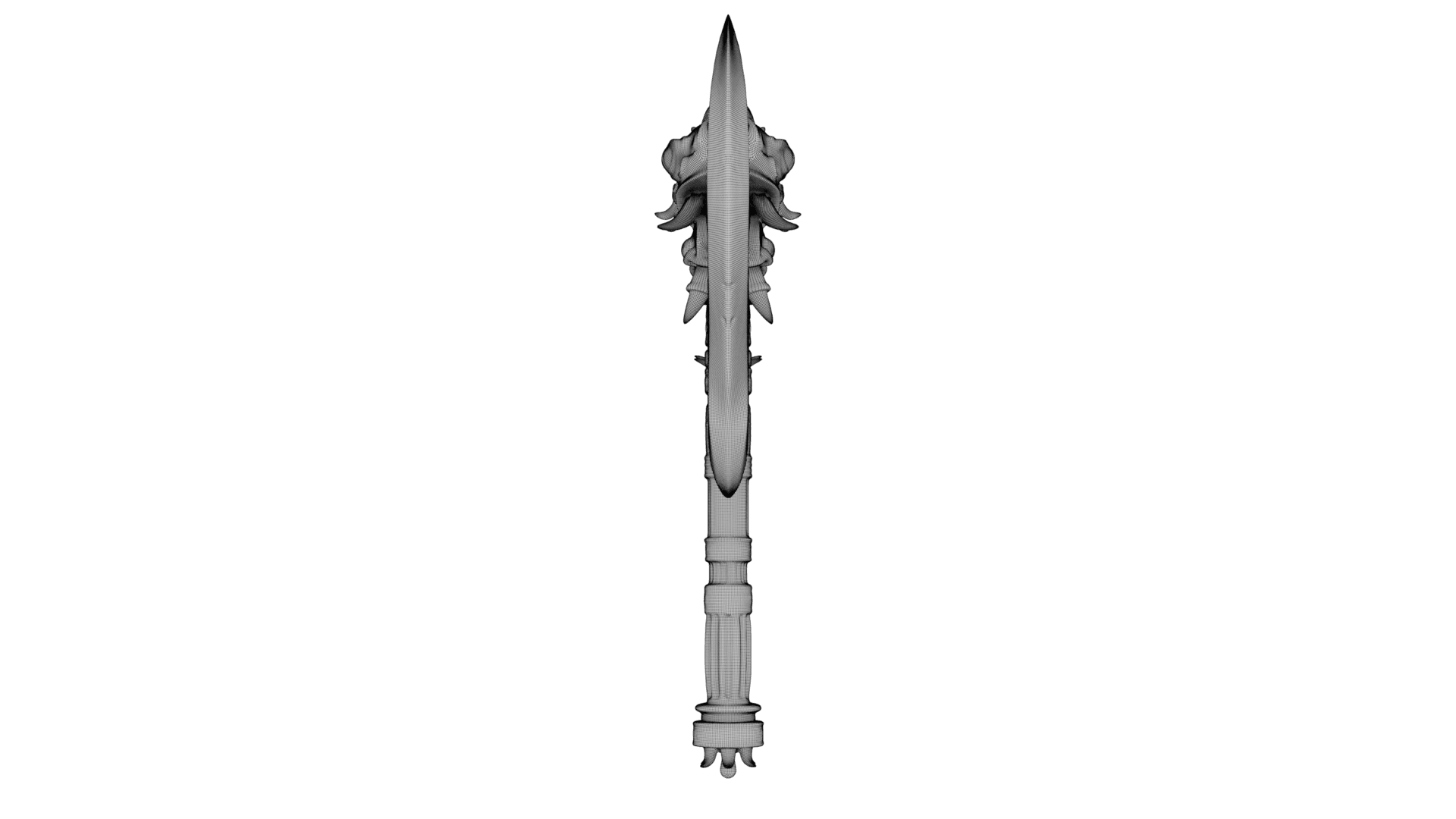 Crescent Wyrmblade 3d model
