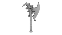 Crescent Wyrmblade 3d model