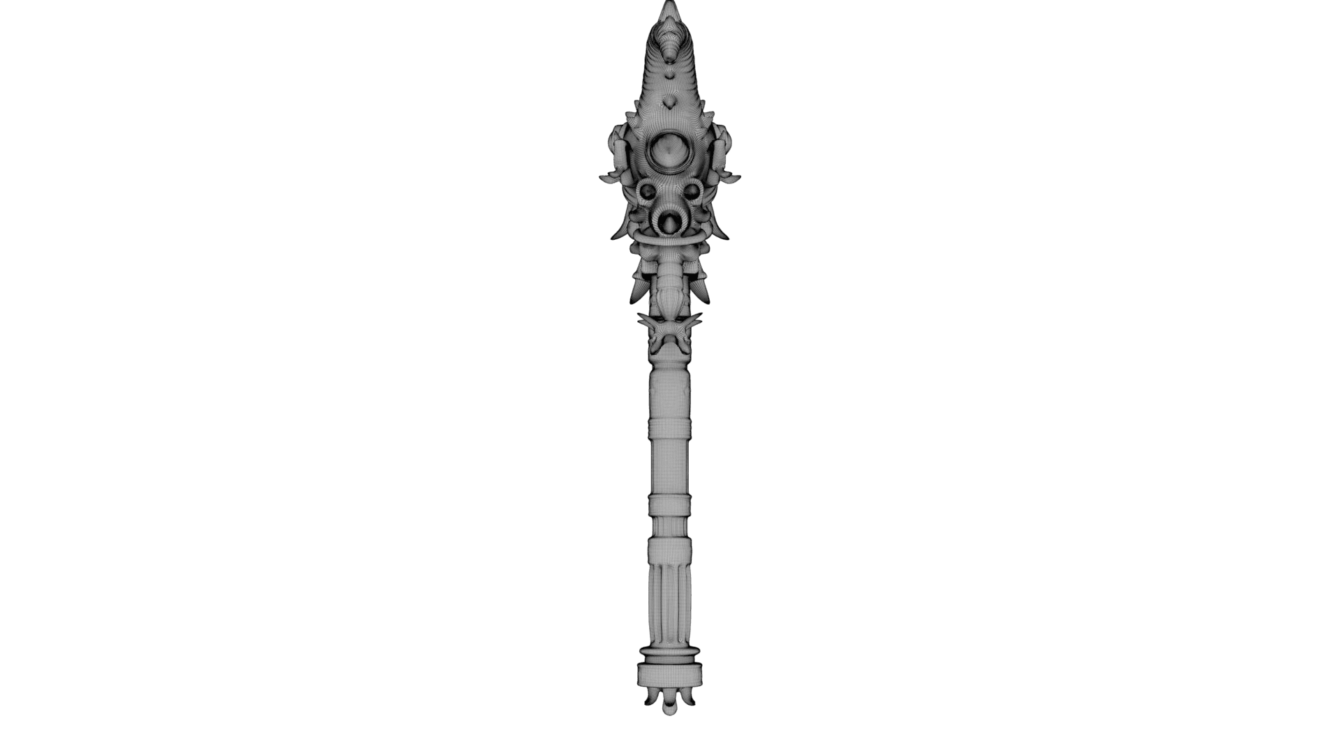 Crescent Wyrmblade 3d model