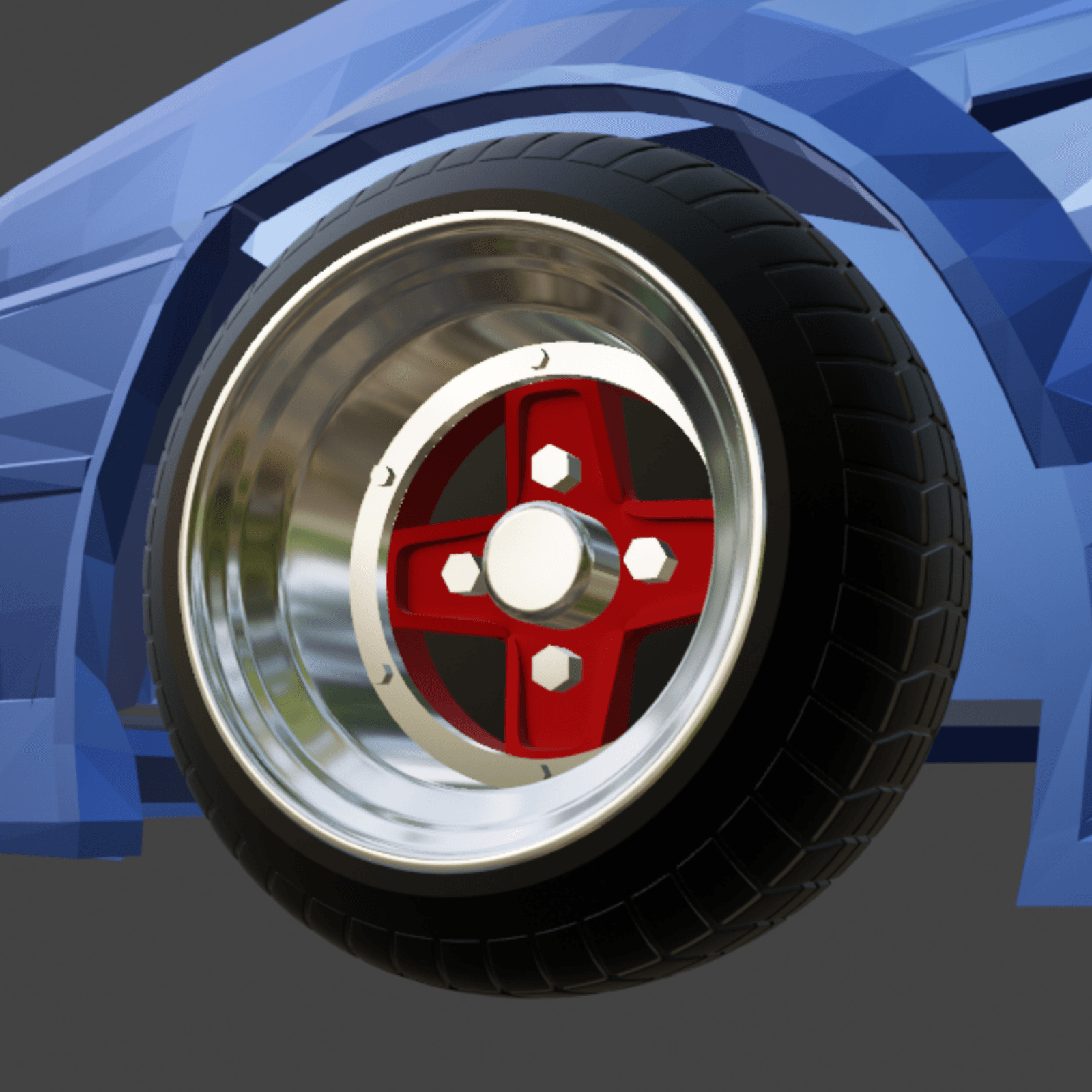 SSR Speed Star mk2 wheels 1/64 JDM 3d model