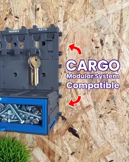 Spacer 1x1 - Cargo Connect 3d model