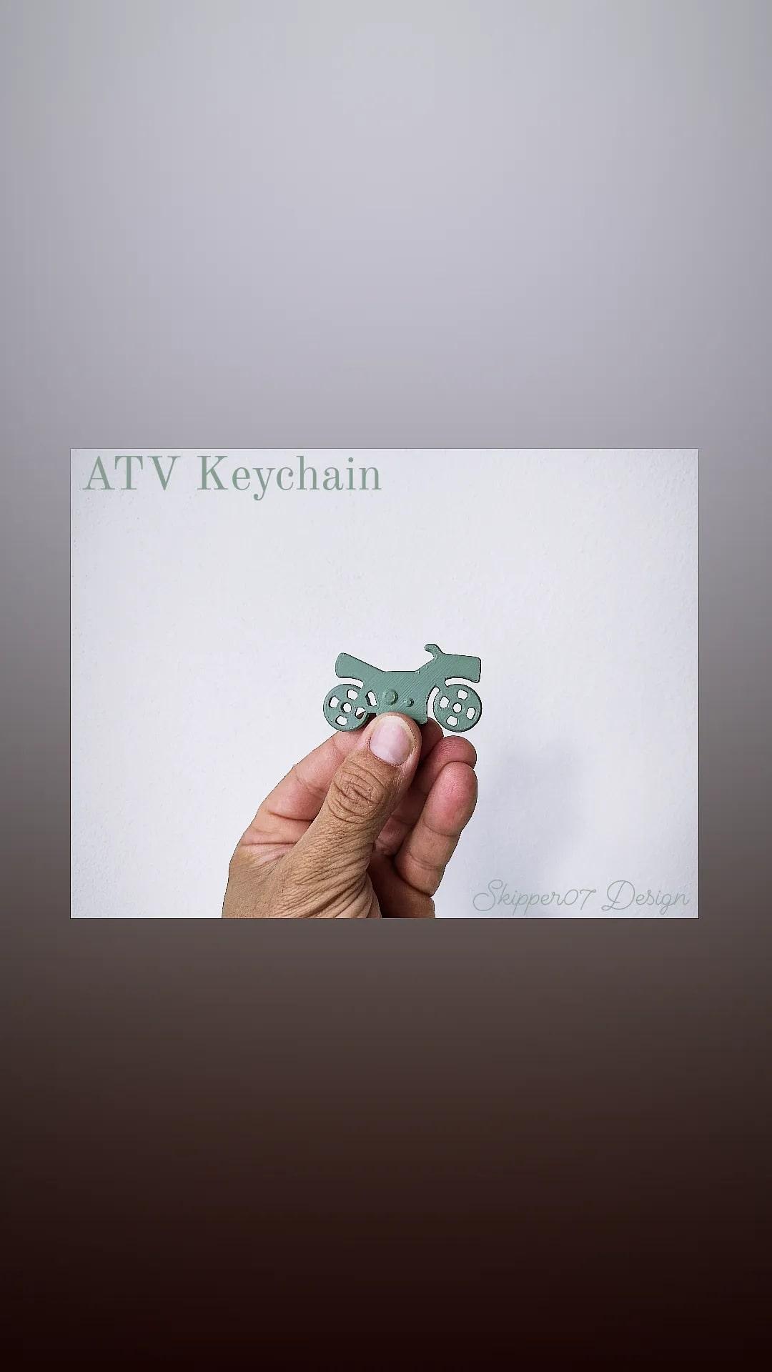 ATV Keychain.stl 3d model