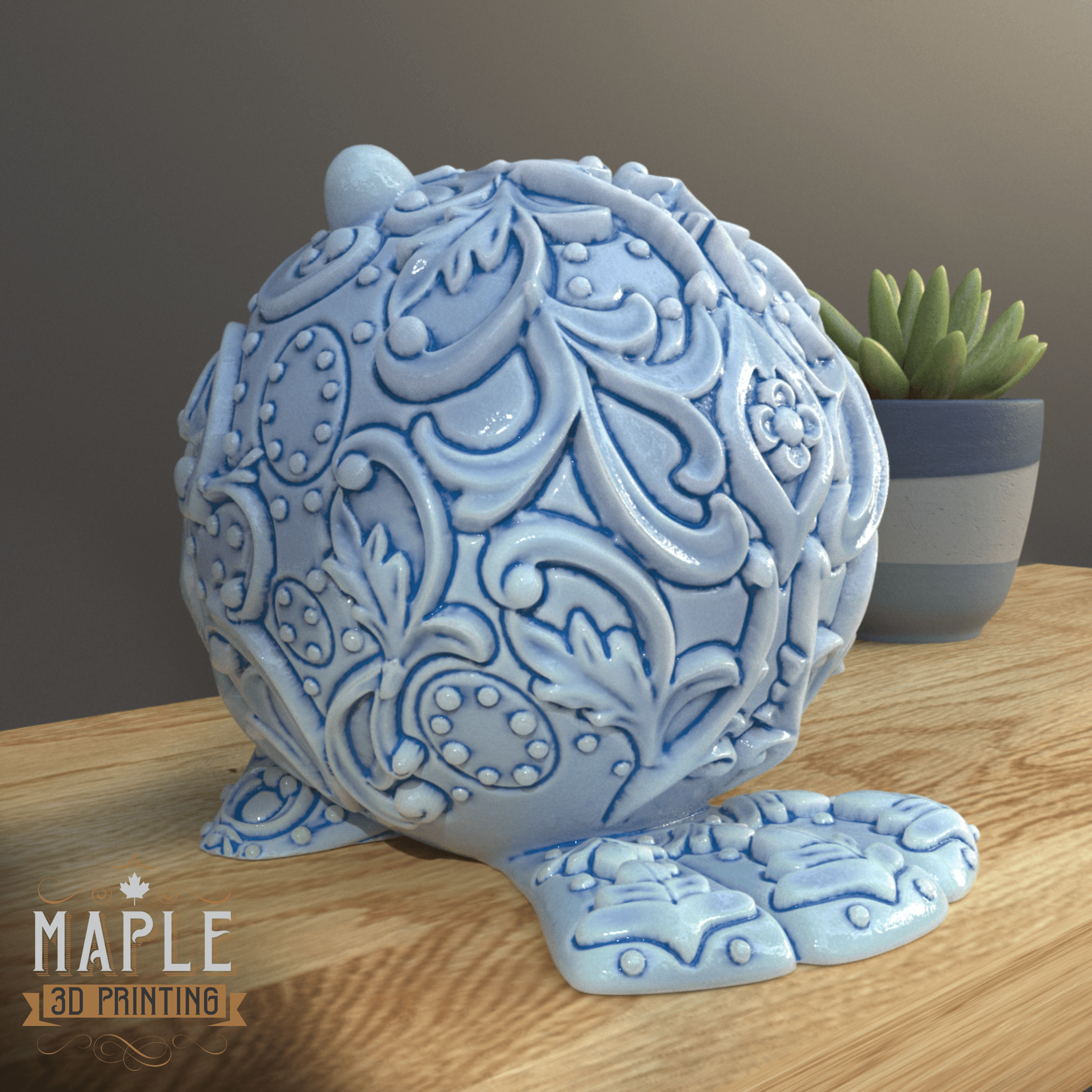 363. Spheal - Basic & Ornamental 3d model