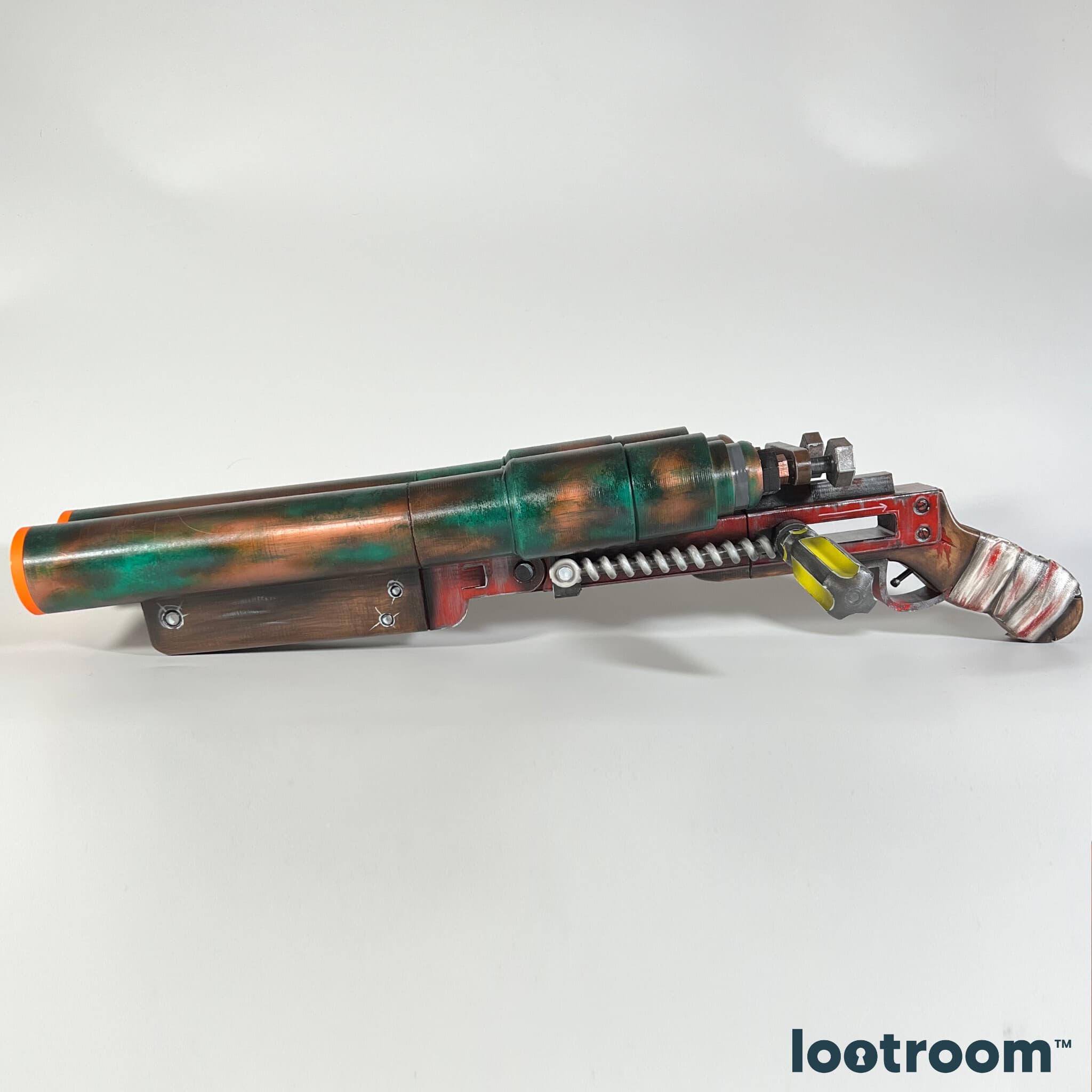 Rust Double Barrel 3D STL Files 3d model