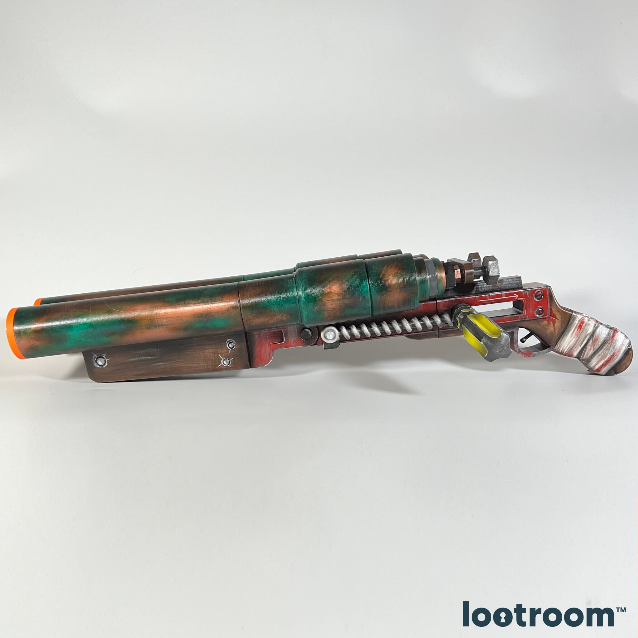 Rust Double Barrel 3D STL Files 3d model