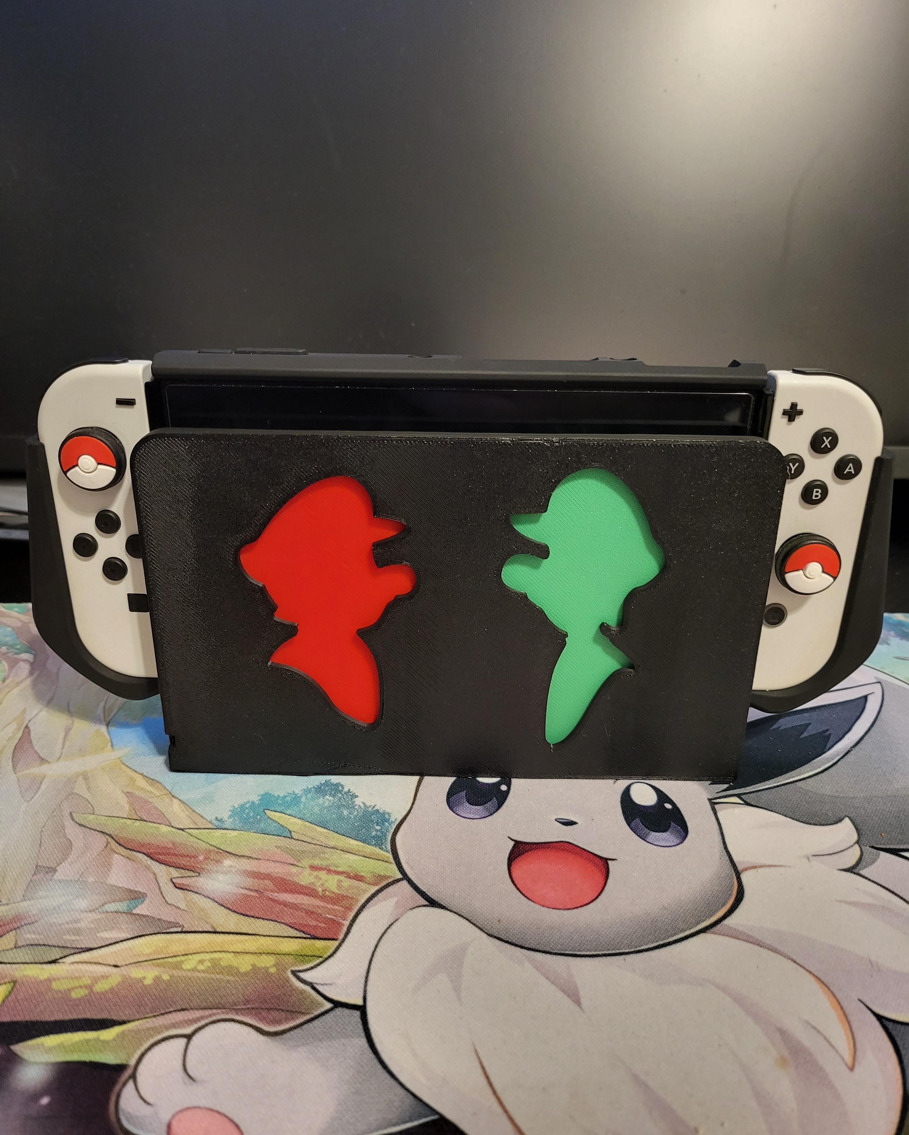 OLED Nintendo Switch Dock Cover 3d model