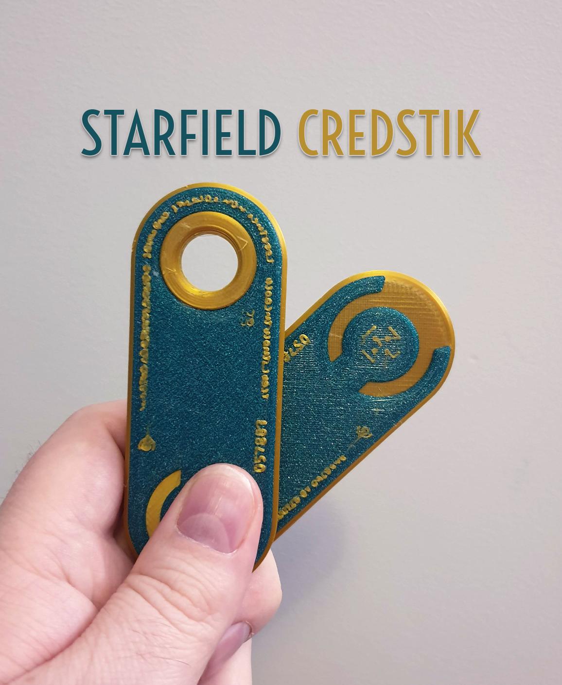 Starfield Credstik 3d model