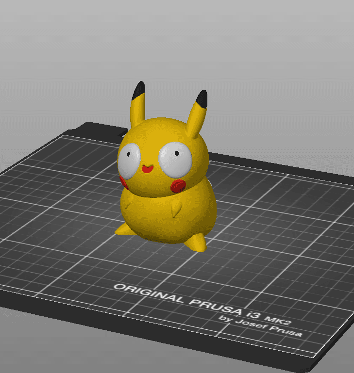 Derpy Pikachu - Pokemon 3d model