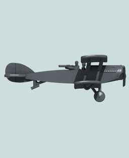 1:144 Bristol F.2a 3d model