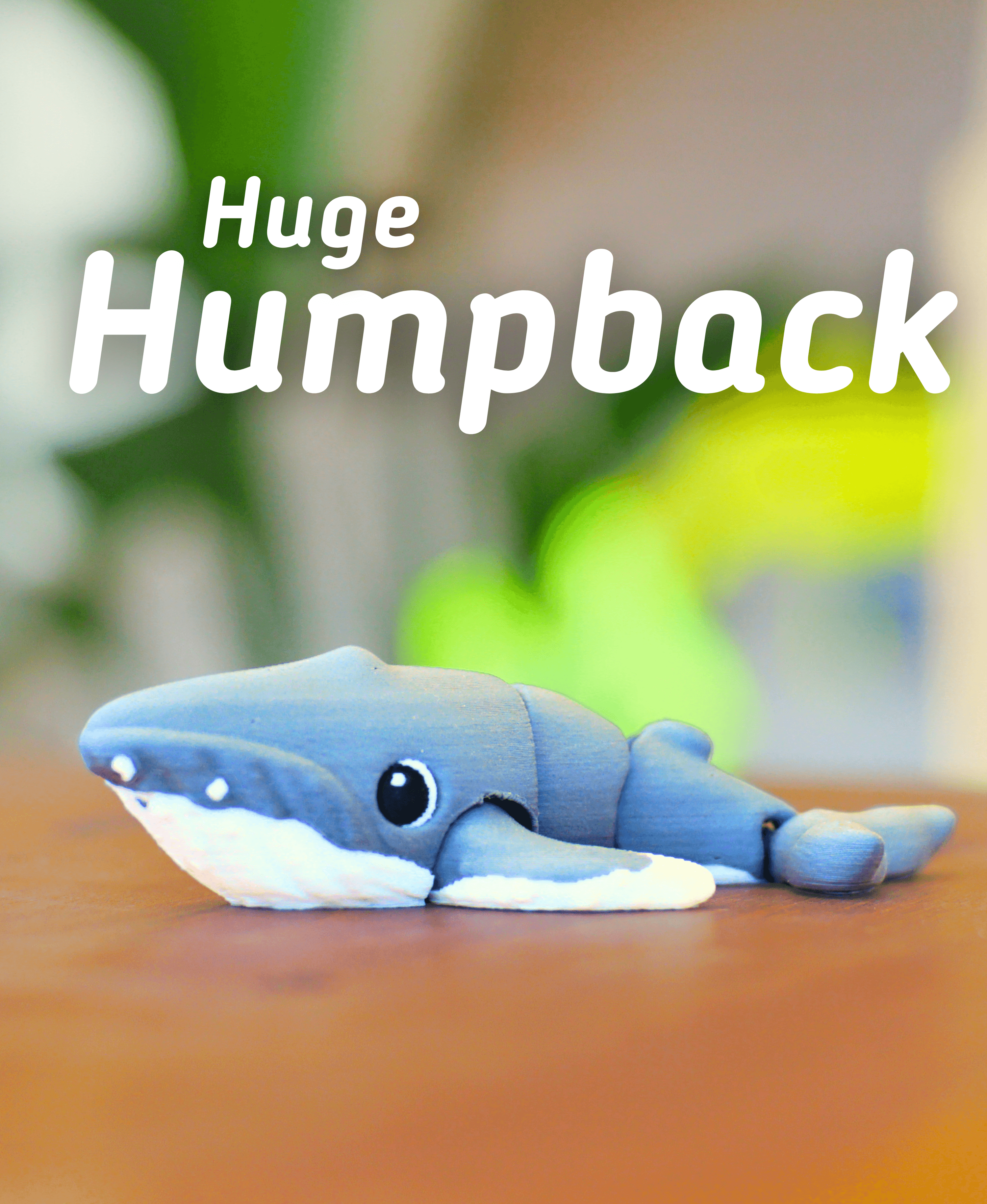 Huge Humpback - Articulated Fidget Whale 3d model