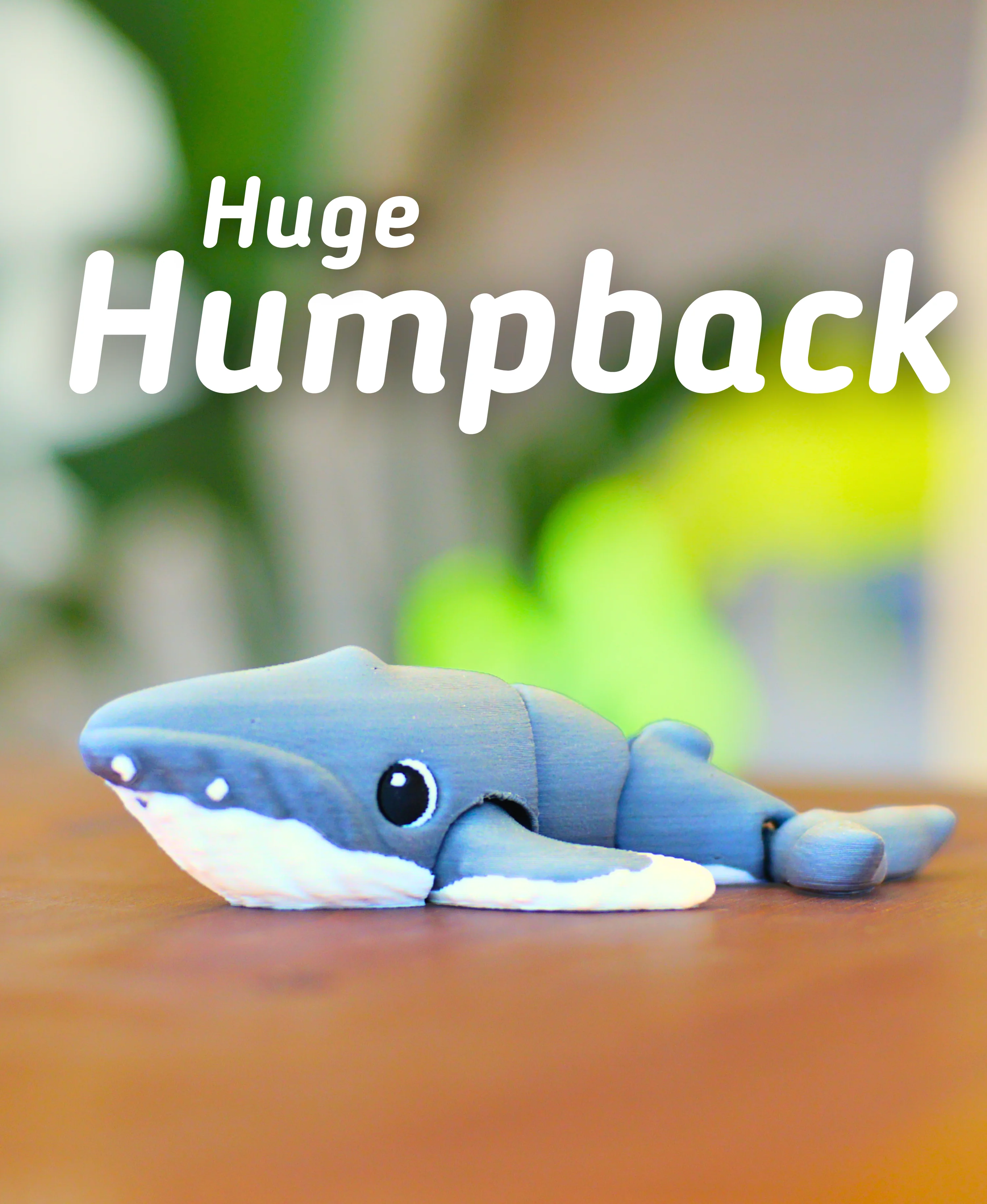 Huge Humpback - Articulated Fidget Whale 3d model
