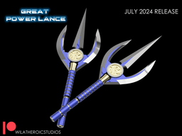 Great Power Lance 3d model