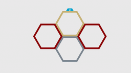 Honeycomb Modular shelf Unit 3d model