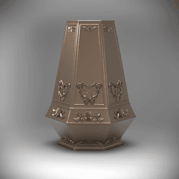 Fancy Vase (+Bambu 3mf Dual Color) 3d model