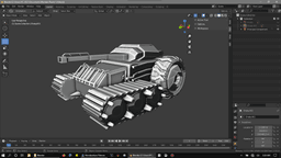 Tank XK 3d model