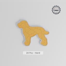 Rhodesian Ridgeback Montessori Progressive Puzzle, 3-Level, 9/15/24 pcs Tray, Dog Breed Educational Toy STL PRODUCT_8163 3d model