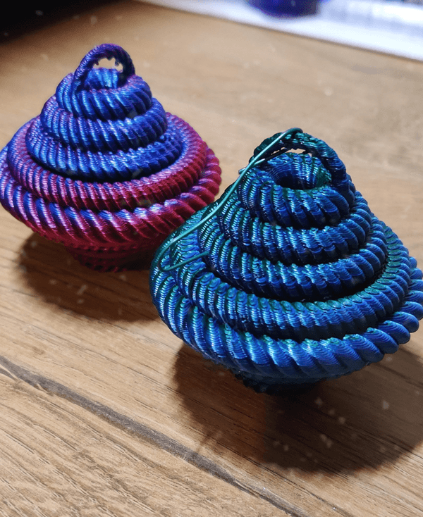 Rope Weave Tree Bauble Decoration 3d model