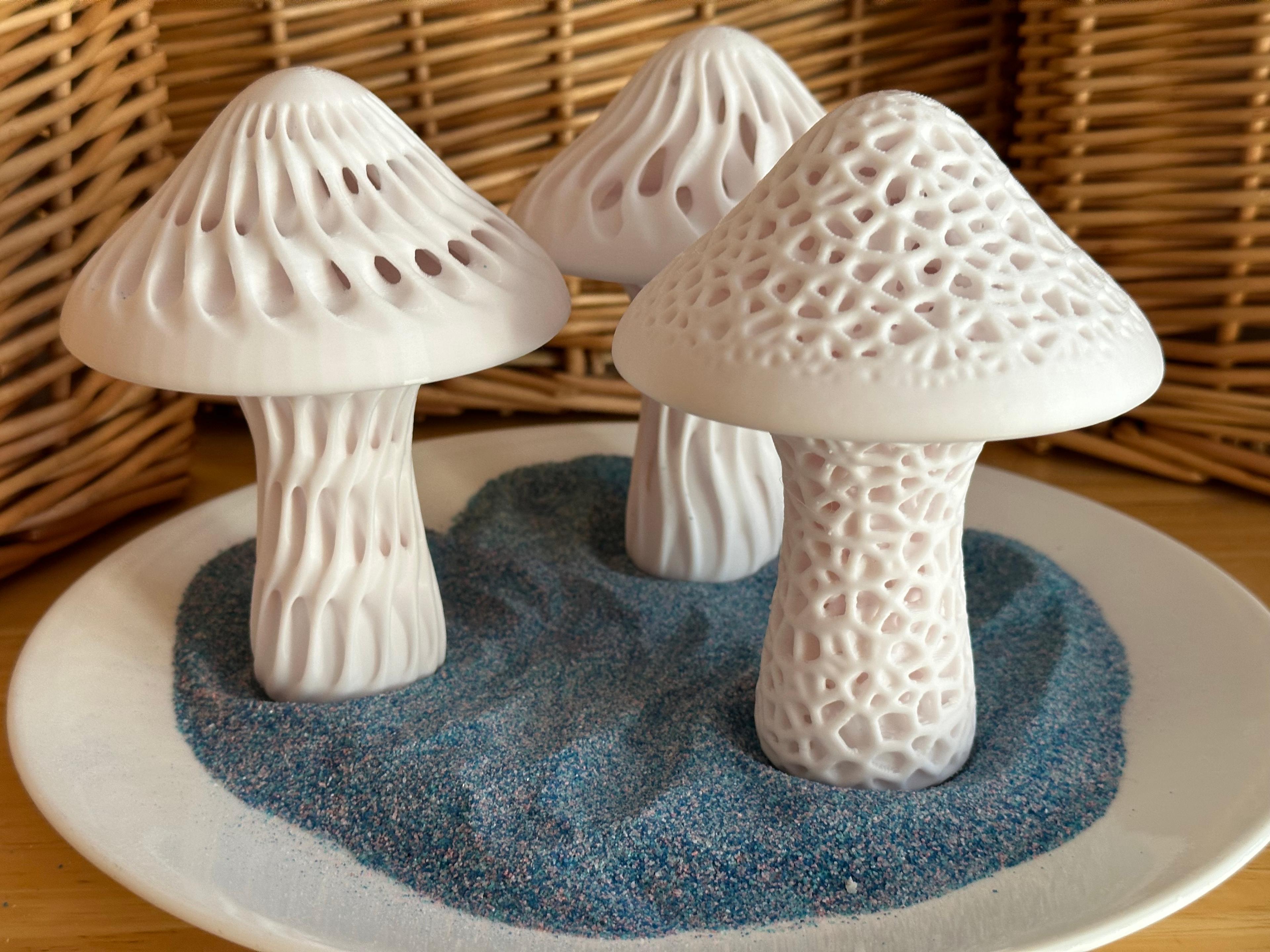 Messy Mushroom (Stochastic) 3d model