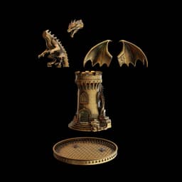 Dragon Dice Tower 3d model