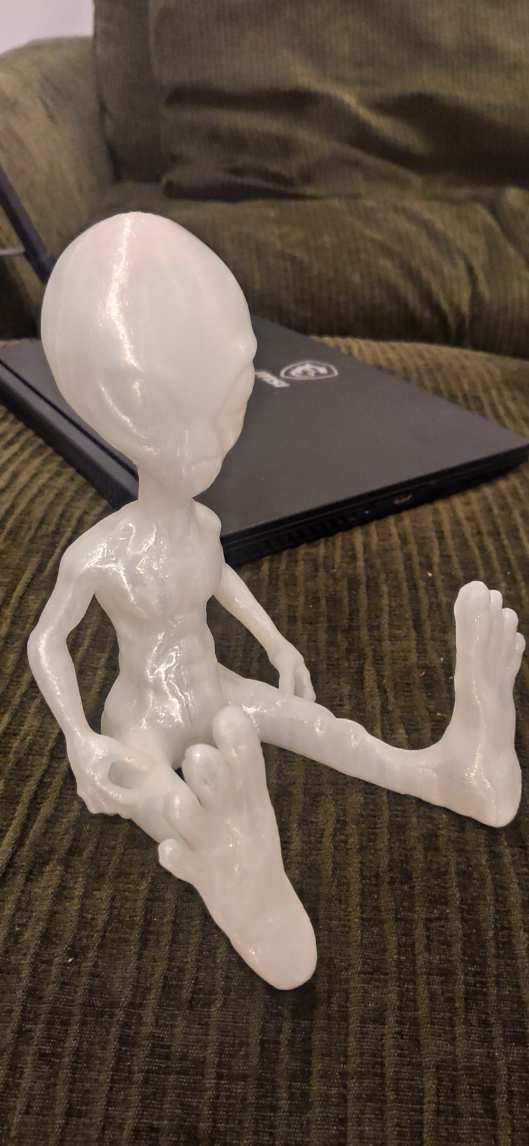 I Want to Believe šø - Sunlu T3 ā” https://bit.ly/3dpCts4
I can definitely trust this printer š
0.2 L.Height, 200/50c, 75mm/s, PLA - Clas Ohlson
I scale up to 200mm height, No raft No support
came out really nice š - 3d model