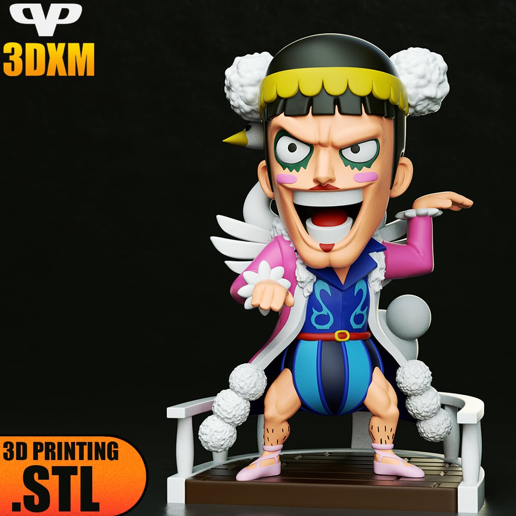 Bon Clay Chibi STL for 3D Printing ChibiSTL 3DXM 3d model
