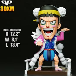 Bon Clay Chibi STL for 3D Printing ChibiSTL 3DXM 3d model