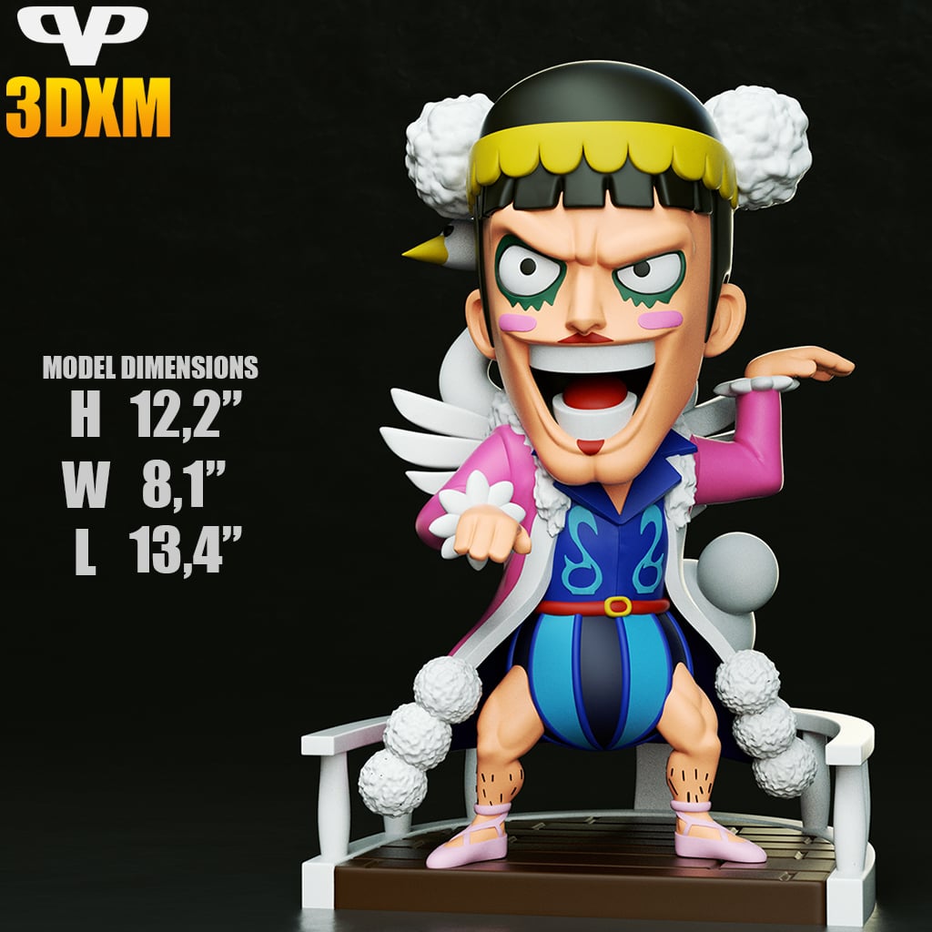 Bon Clay Chibi STL for 3D Printing ChibiSTL 3DXM 3d model
