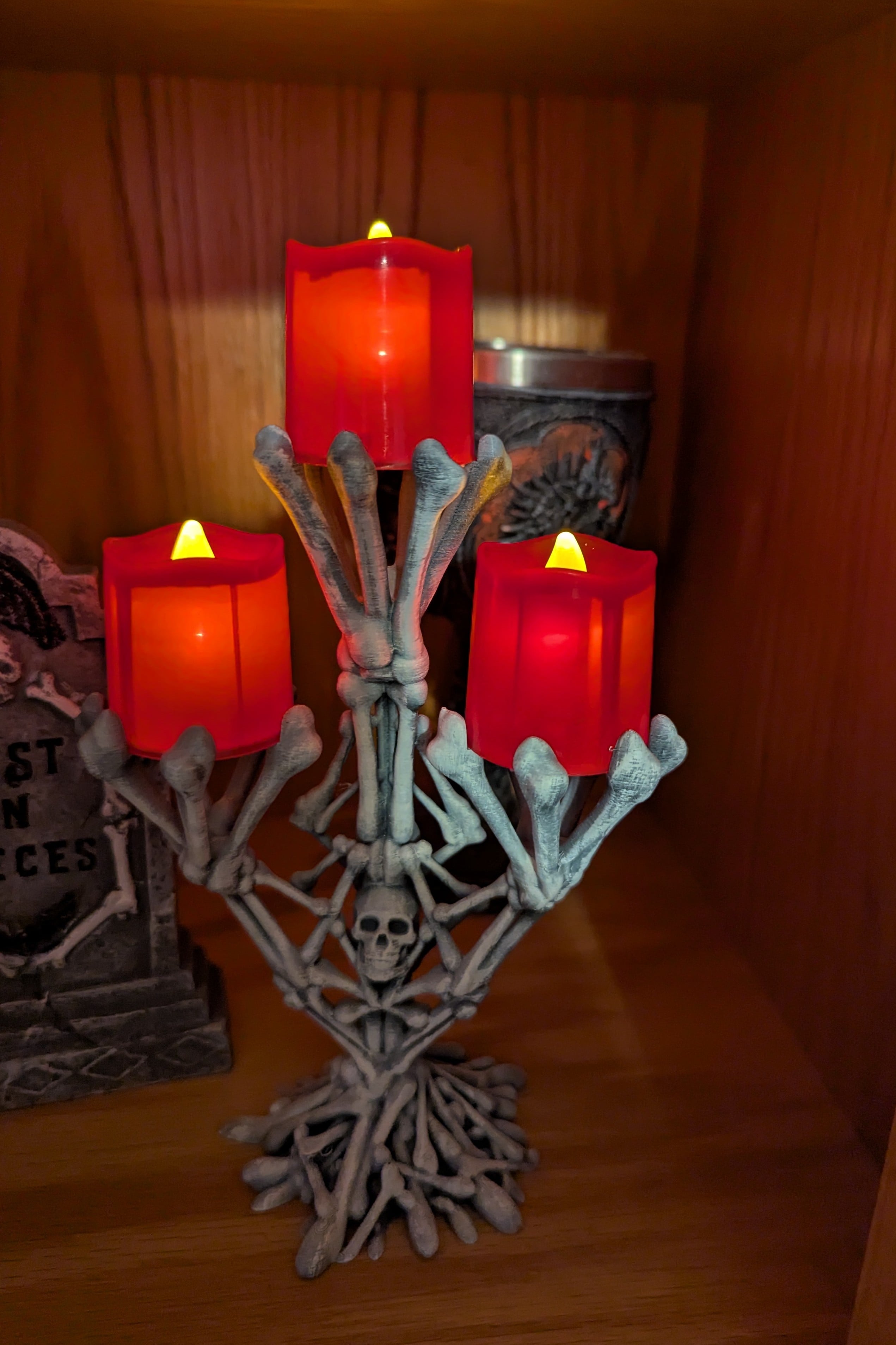 Great decor, fits right in with my gravestone.