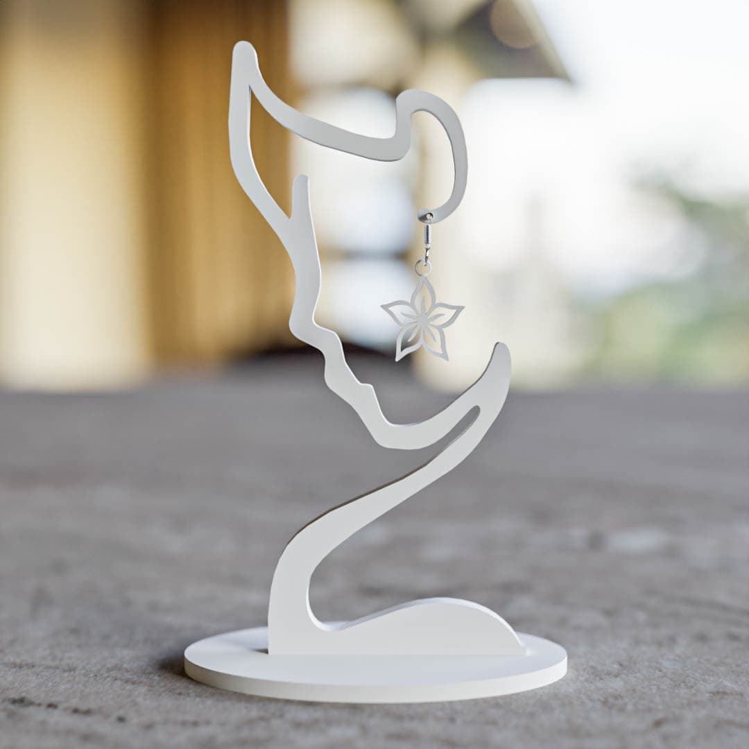 Earring stand 3d model
