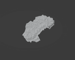 Puzzle of South Africa 3d model