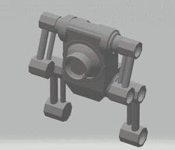 FHW: Robot Toy Concept #3 3d model