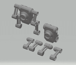 FHW: Robot Toy Concept #3 3d model