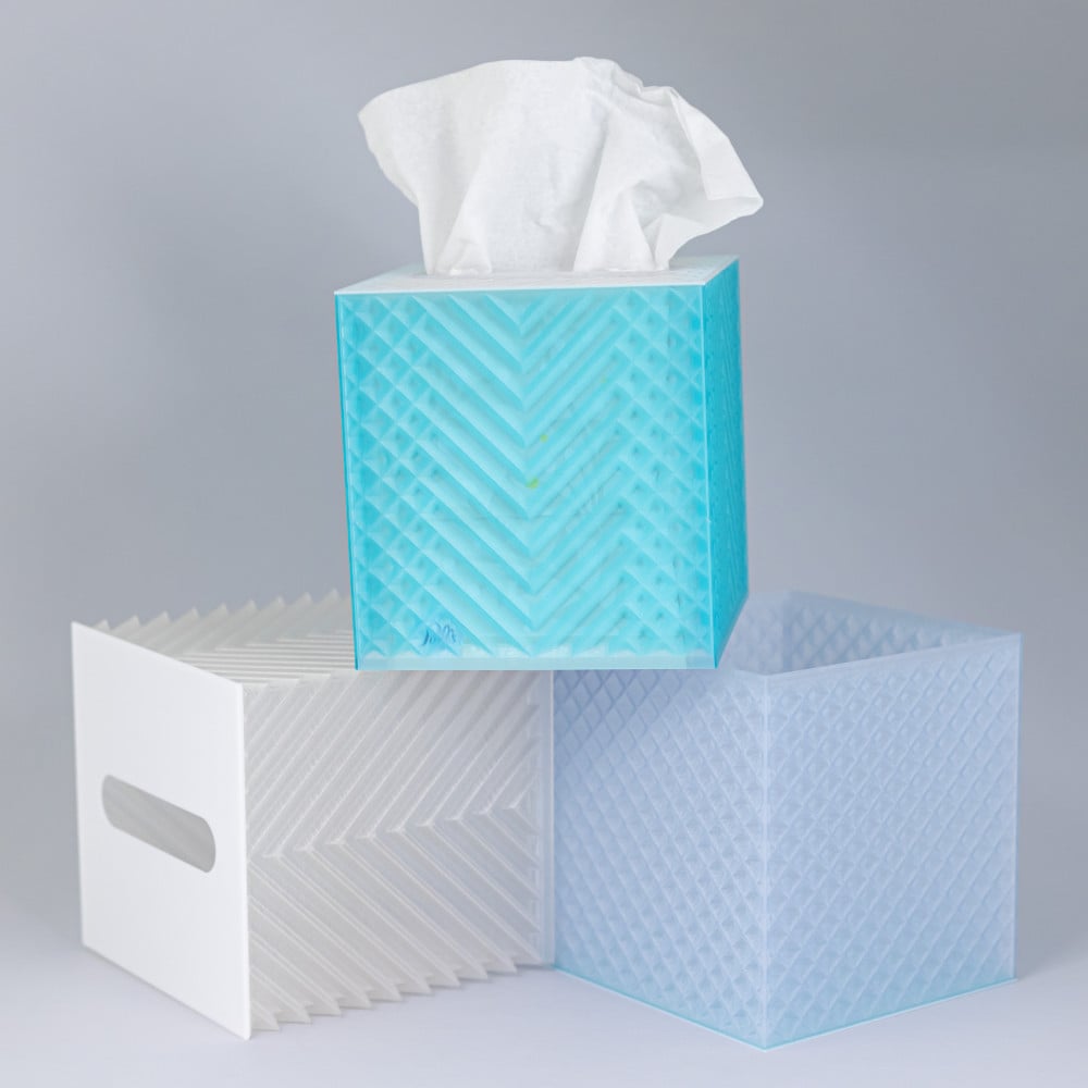 Tissue Cube B // Tissue Box Cover 3d model