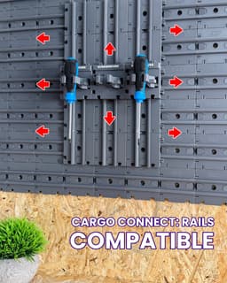 Cargo Connect: Gripper - Modular Wall Holder 3d model