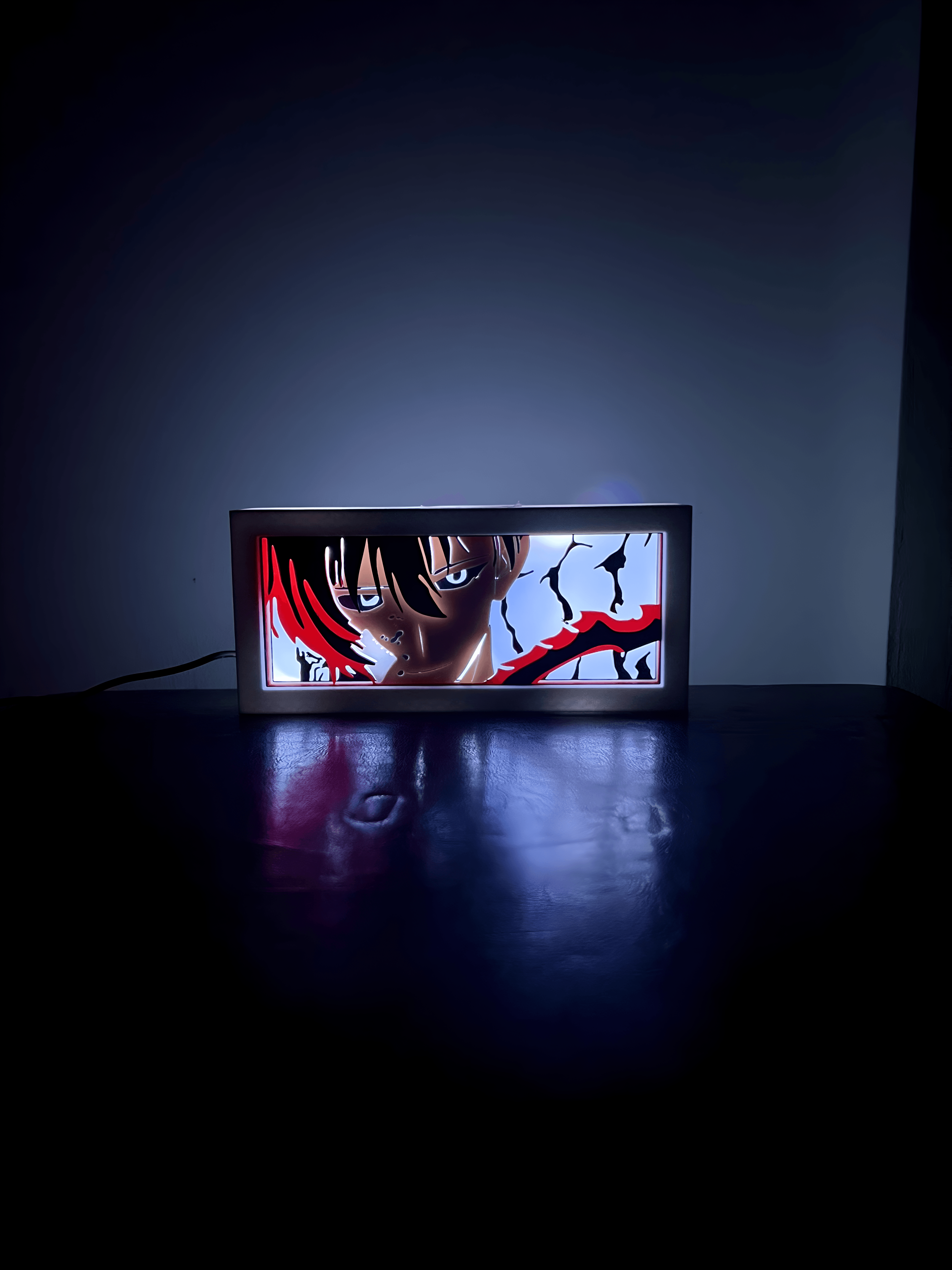 Sung Jin-woo - Solo Leveling LED Lightbox 3d model