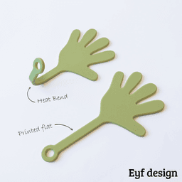 Sticky Hand Wall Hook 3d model