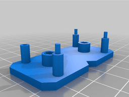 CMS 7 segment display module 3d model